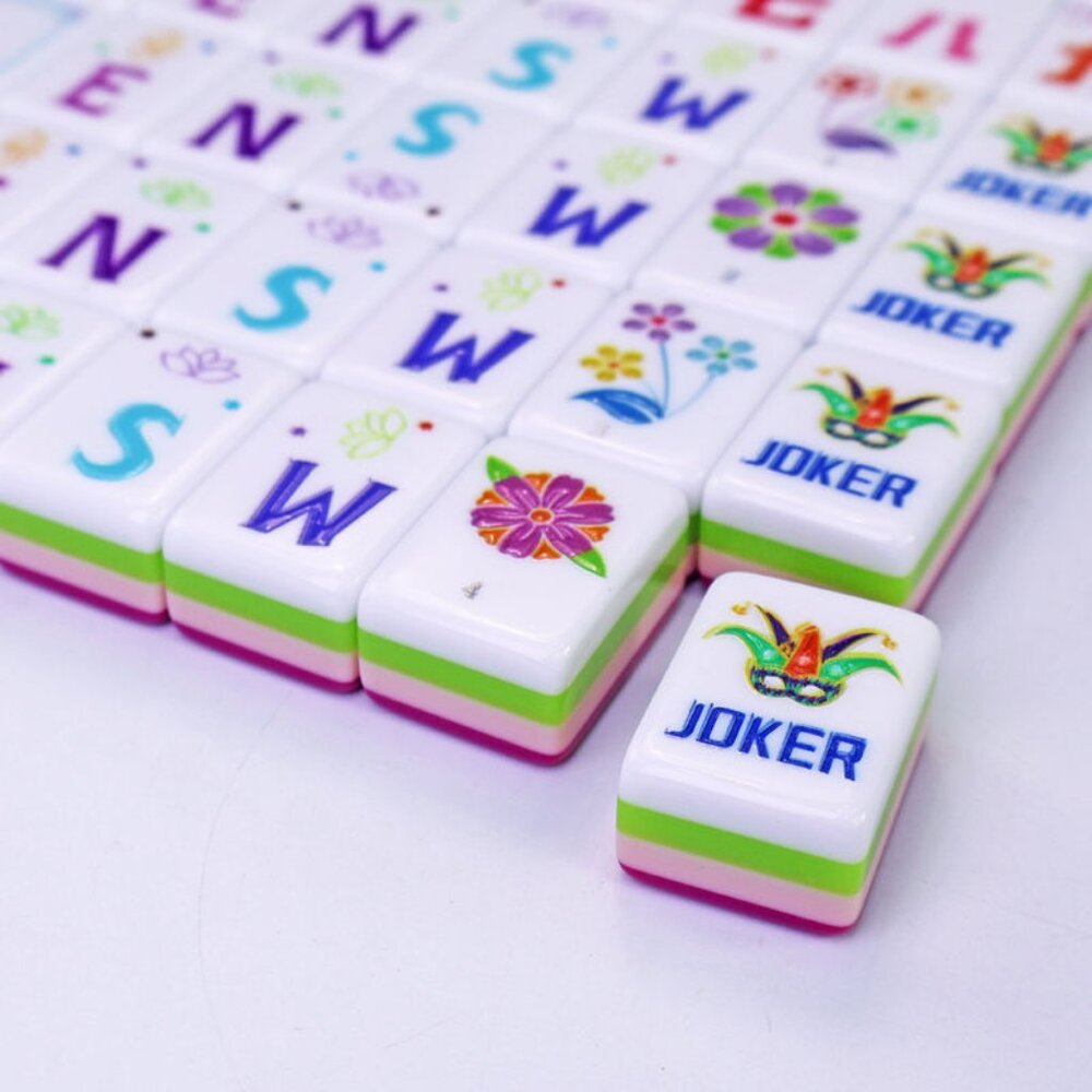 Mahjong Tiles. Pink.  ***** PLEASE READ DESCRIPTION